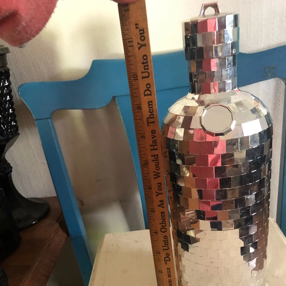 Mirrored Bottle Decoration
